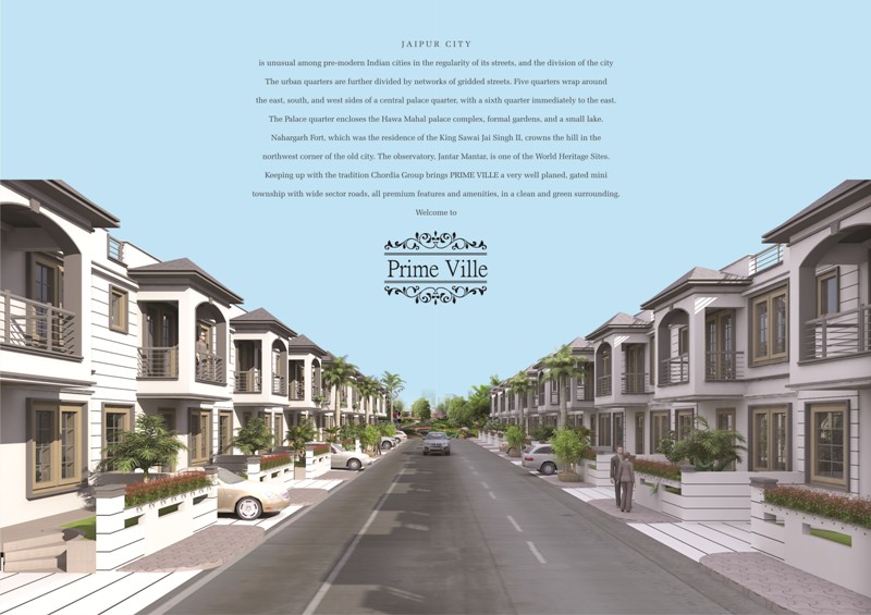 Live in homes with a clean & green surroundings at Chordias Prime Ville